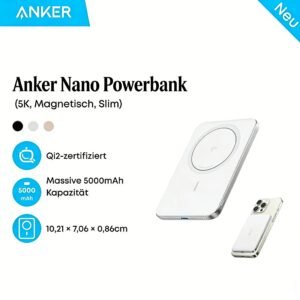 Anker Nano Powerbank  (5K, Magnetisch, Slim)