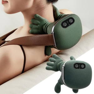 Master Hand Shoulder and Neck Massager Cervical, Electric Real Hands Kneading Massage with Heat, Shiatsu Deep Tissue Pain Relief for Shoulder Neck Back Muscle(1PC)