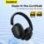 Baseus H1i Wireless Over-Ear Headphones – Active Noise Cancelling, Hi-Fi Sound