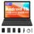 Tablet PRITOM 10,1 cala z systemem Android 15, z klawiaturą, myszą, etui i rysikiem, bateria 6000 mAh, 8 MP, pamięć ROM 64 GB, dobry wybór na prezent festiwalowy, najlepszy zestaw na letnią wyprzedaż