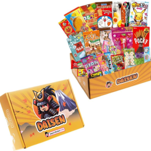 JAPÓN MARKET | Pack Caja Fuji de 20 Chuches Japonesas – Golosinas, Snacks, Dulces y Caramelos Tradicionales