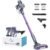 Lubluelu Cordless Vacuum Cleaner – 25KPa Powerful Suction, Self-Standing, for Pet Hair, Carpet & Hard Floors, Purple