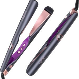 LANDOT Neues 3-in-1-Haargerät: Lockenstab, Glätteisen und Wellenstyler mit negativen Ionen. Schnelles Styling dank Keramikplatten und LED-Anzeige. Locken- und Glätteisen für alle Haartypen – ideal für den Alltag, Reisen und besondere Anlässe.