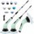 Electric Spin Scrubber, Rechargeable Cleaning Brush with 6/9 Brush Heads, Cordless Shower Scrubber for Cleaning Tub/Tile/Floor/Window