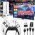 Consola de juegos retro M15, más de 20000 juegos, 4K, salida de alta definición, stick de videojuegos portátil, 20 + emulador GBA P1, set arcade