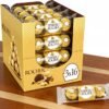 FERRERO ROCHER Bombones de Chocolate con Avellanas 48 Unidades Paquete Ideal para Amantes de los Bombones y Celebraciones
