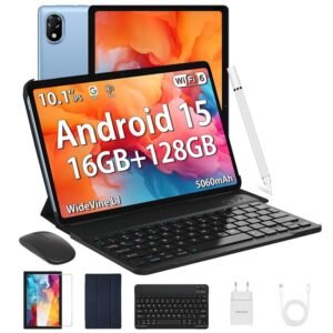 【U10 Edición mejorada Andriod 16】DOOGEE U11 2025 Tablet de 11 polegadas, 16 GB RAM+128 GB ROM (2TB TF) 8580 mAh, tablet para crianças Octa-Core, corpo metálico de 7,9 mm, 13 MP câmara. Widevine L1/Face
