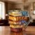 Ceramic Innovative 3D Painting Book Mug Unique Stacked Coffee Cup Perfect Gift for Literature Lovers Creative Colorful Book Gift Ideal for Christmas TikTokShopBlackFriday Reuse Reusable