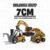 BRRRRT 1/64 Mini Forklift Toy,Remote Control Excavator and Dump Truck Full Proportion Toy Set with Lights and Sounds for Adults Kids Boys and Girls RC Construction Vehicles